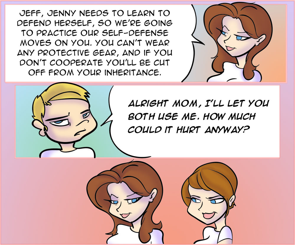 Mom Teaches Self-Defense page 4 full