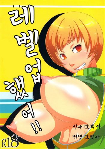 (COMIC1☆6) [Karakishi Youhei-dan Shinga (Sahara Wataru)] Level Up Shita Zoyo!! (Persona 4) [Korean] cover