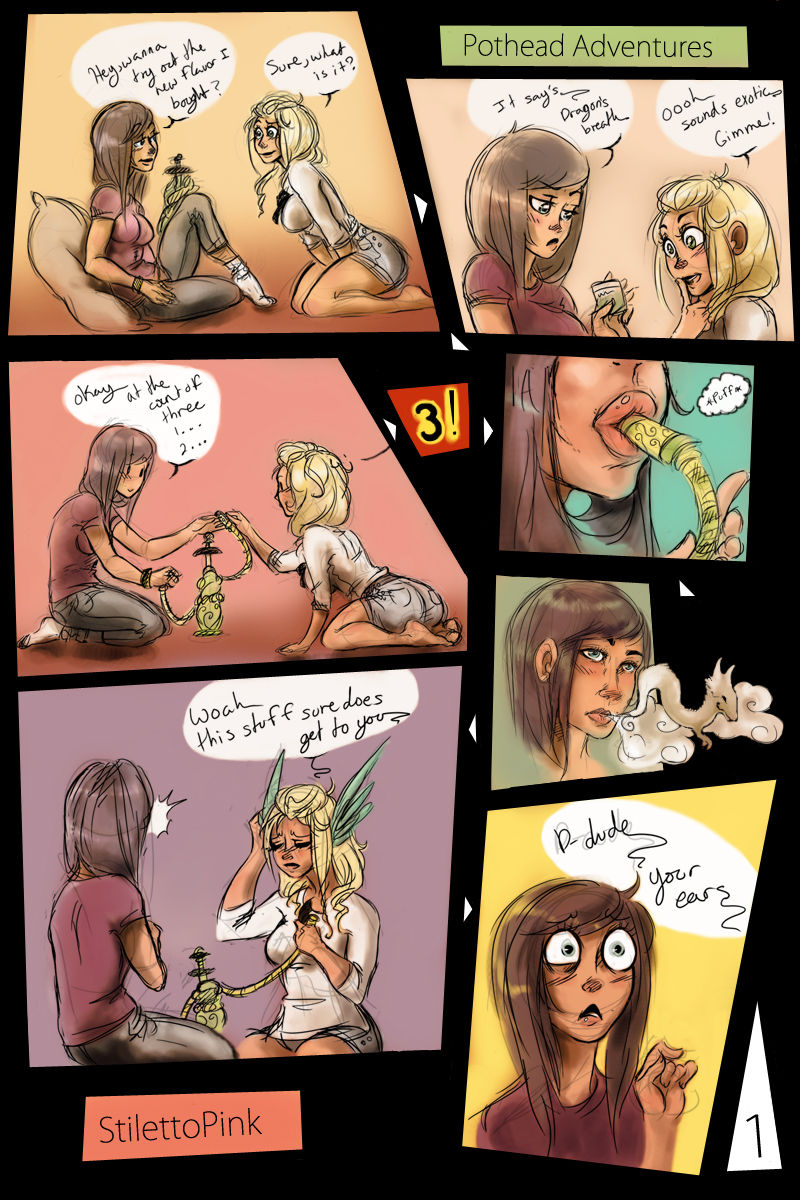 Pothead Adventures page 1 full
