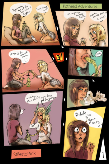 [StilettoPink] Pothead Adventures [Ongoing] cover