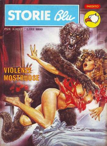 [Augusto Chizzoli] Storie Blu #117 - Violenze Mostruose [Akujo] cover