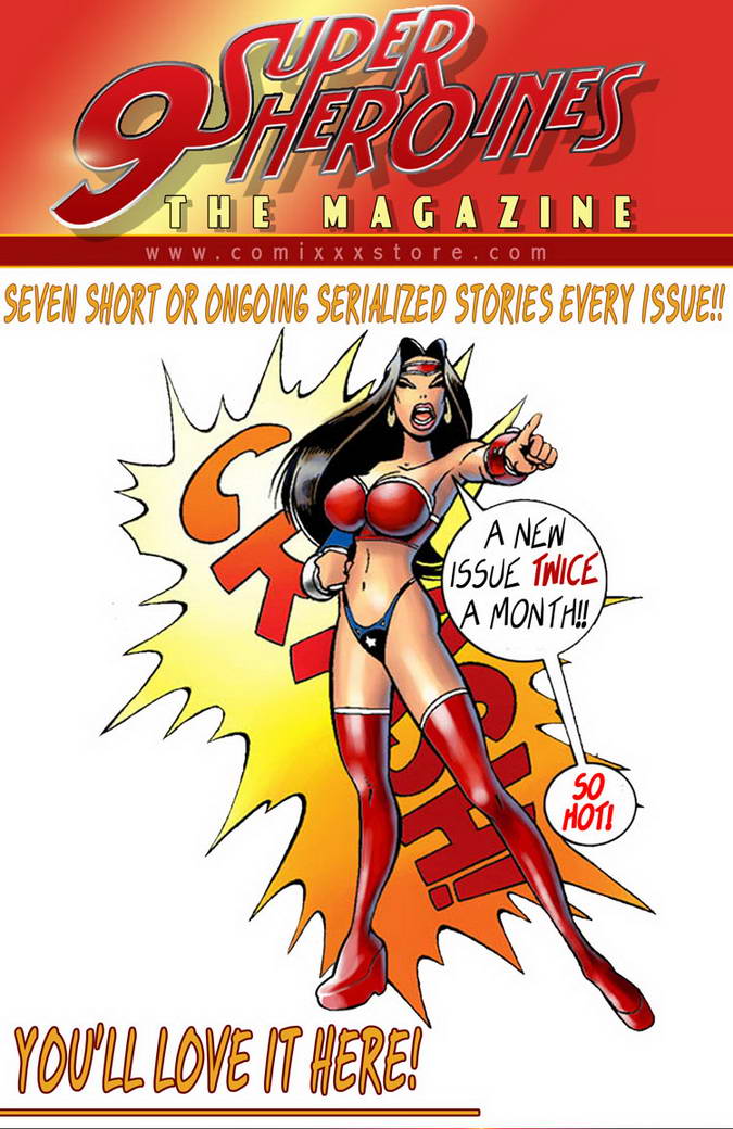 9 Superheroines - The Magazine #5 page 12 full
