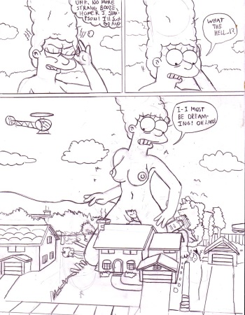 Large Marge (The Simpsons) cover