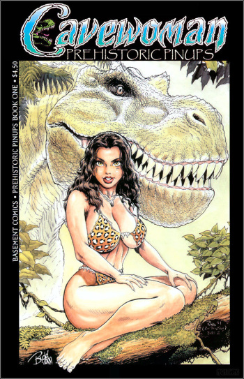 Cavewoman - prehistoric pinup 1 cover