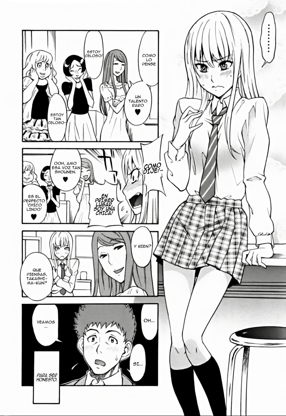 Otokonoko ja Naishi!! | I'm Not a Boy!! page 4 full