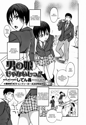 [Shiden Akira] Otokonoko ja Naishi!! | I'm Not a Boy!! (COMIC Masyo 2012-05) [Spanish] {Kakihara D.} cover