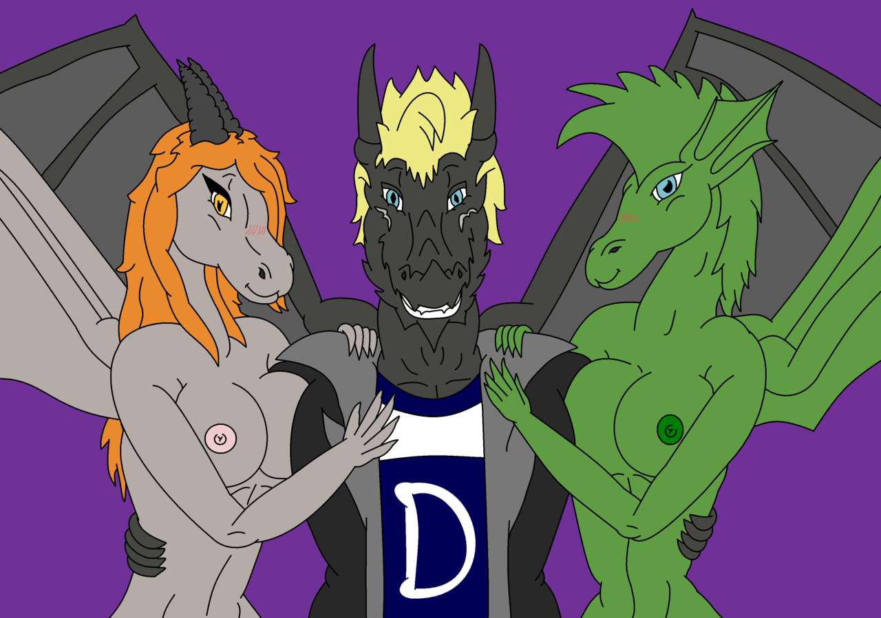 my own anthro dragon drawings page 7 full