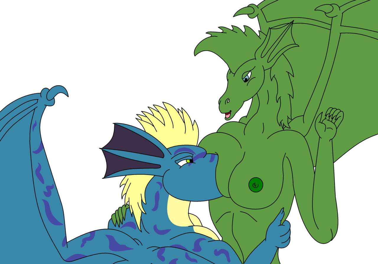 my own anthro dragon drawings page 9 full