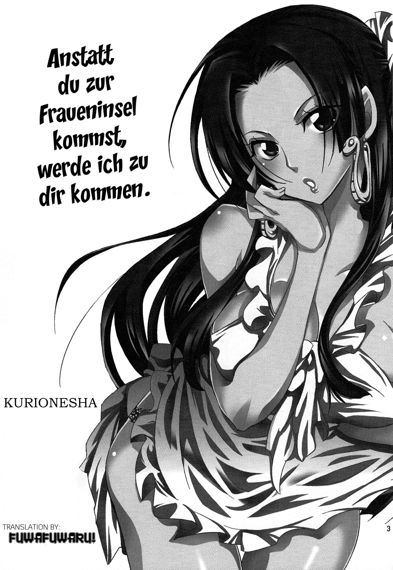 Nyougashima yori Warawa o Todoke ni Mairimasu! | Anstatt du zur Fraueninsel Kommst, Werde ich zu dir Kommen. page 2 full