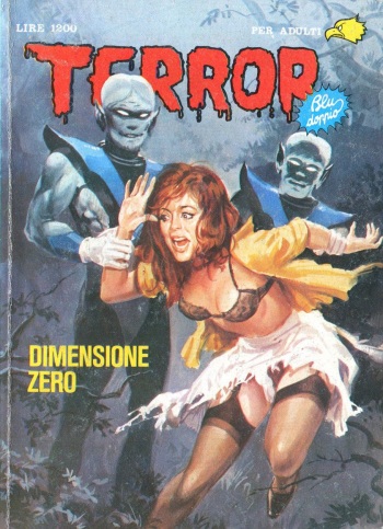 [Pier Carlo Macchi] Terror Blu Doppio #146 - Dimensione Zero [Akujo] cover