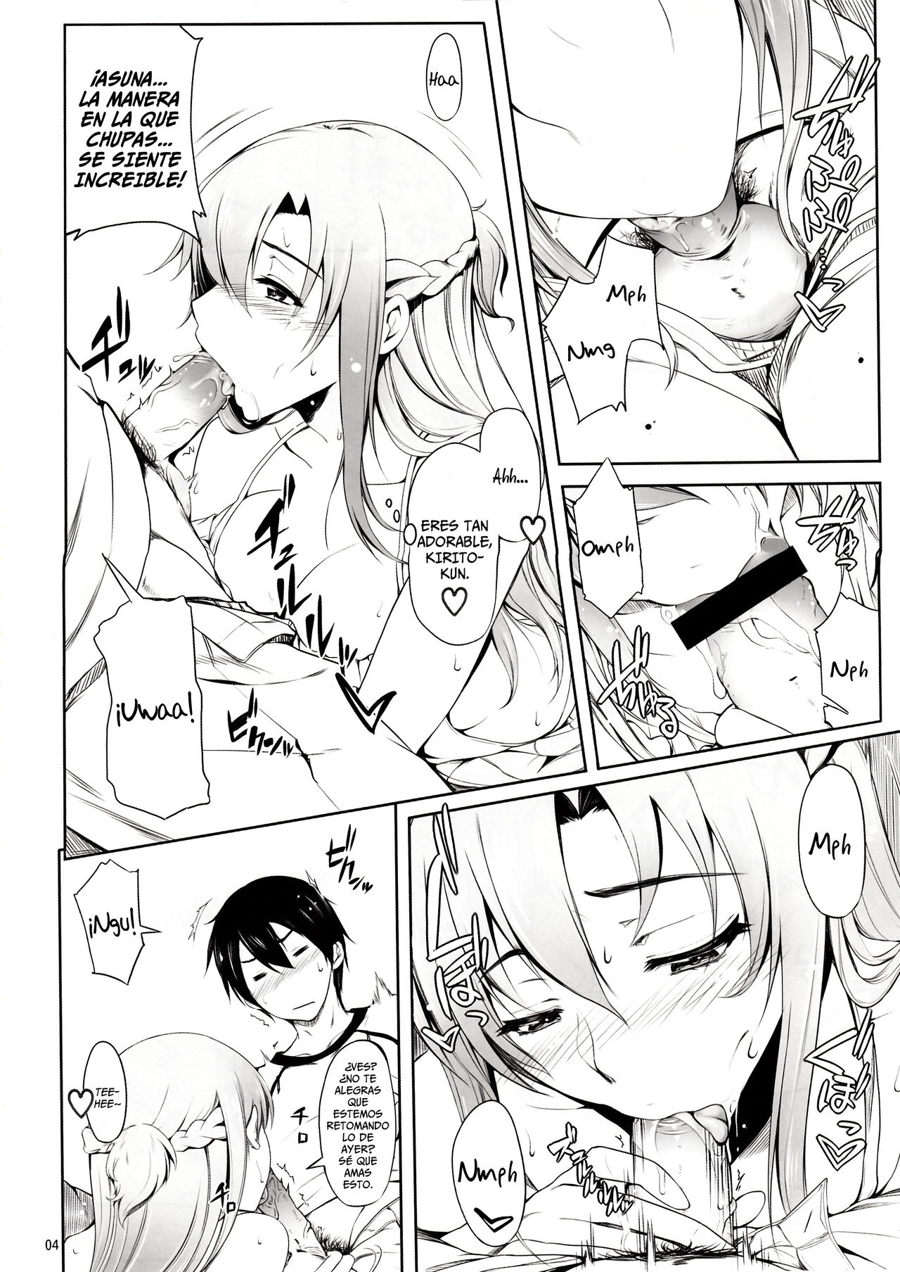 Angel's stroke 69 Asuna Strike!   =P666HF & HACHInF= page 5 full