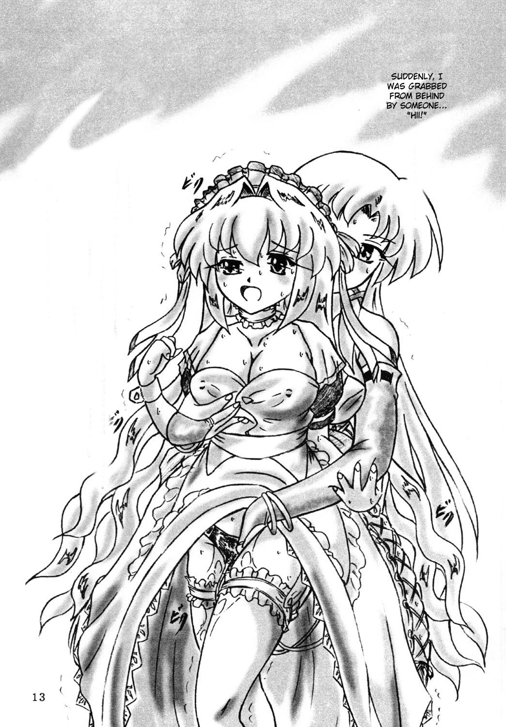 Maid no Arbeit wo Shitara Taihen na Koto Ni Natta Ken page 12 full