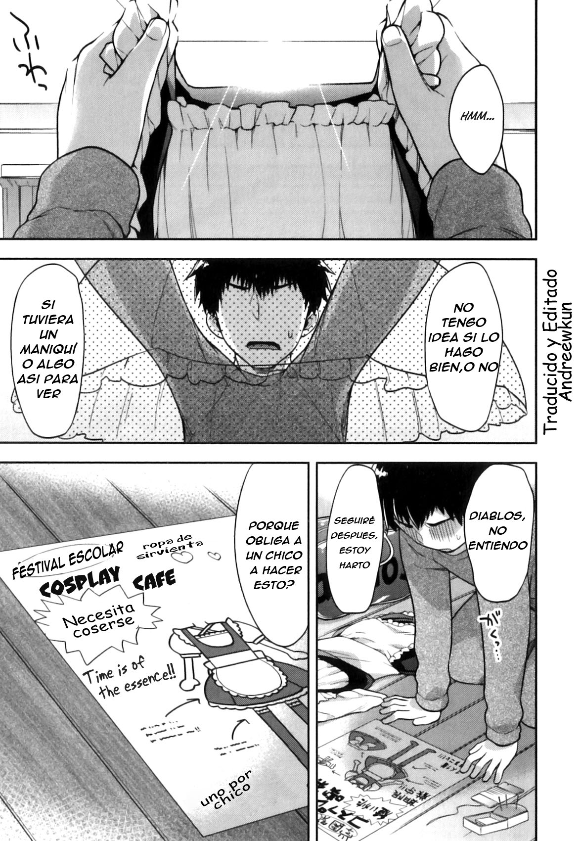 Ore no Maid-kun - my maid boy!! page 1 full