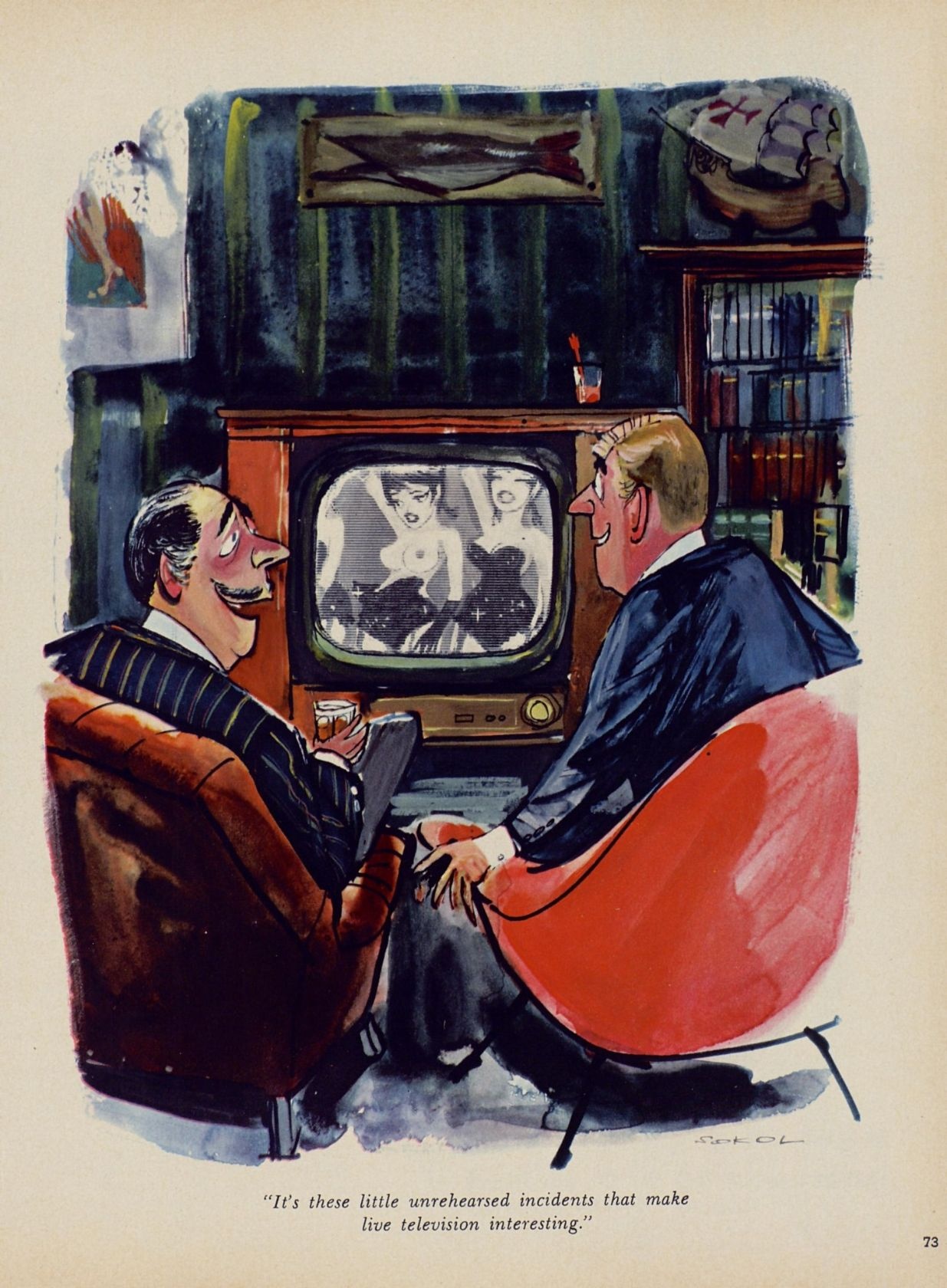 Erich Sokol - Playboy cartoons page 11 full