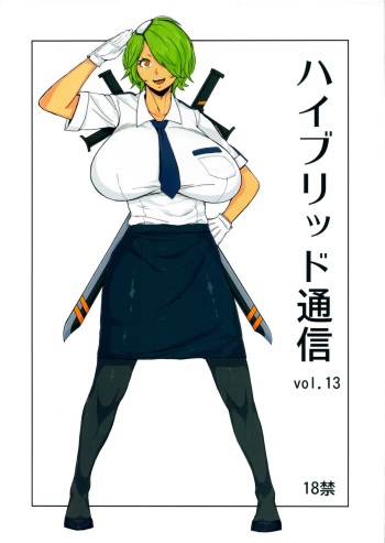 (C83) [Hybrid Jimushitsu (Muronaga Char siu)] Hybrid Tsuushin vol.13 (Shinmai Fukei Kiruko-san) cover