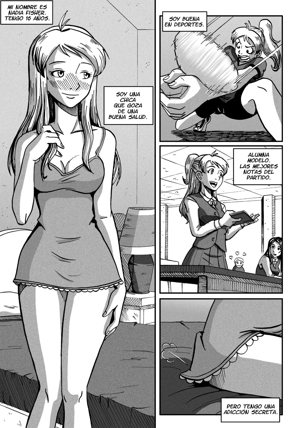 Hot Lady Nadja Ch.1 - Un Viajecito en el Sarmiento. page 2 full