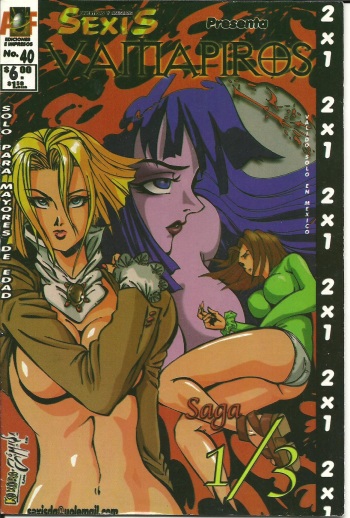 [SDA N.40] (Kokoro) Vampiros 01 cover