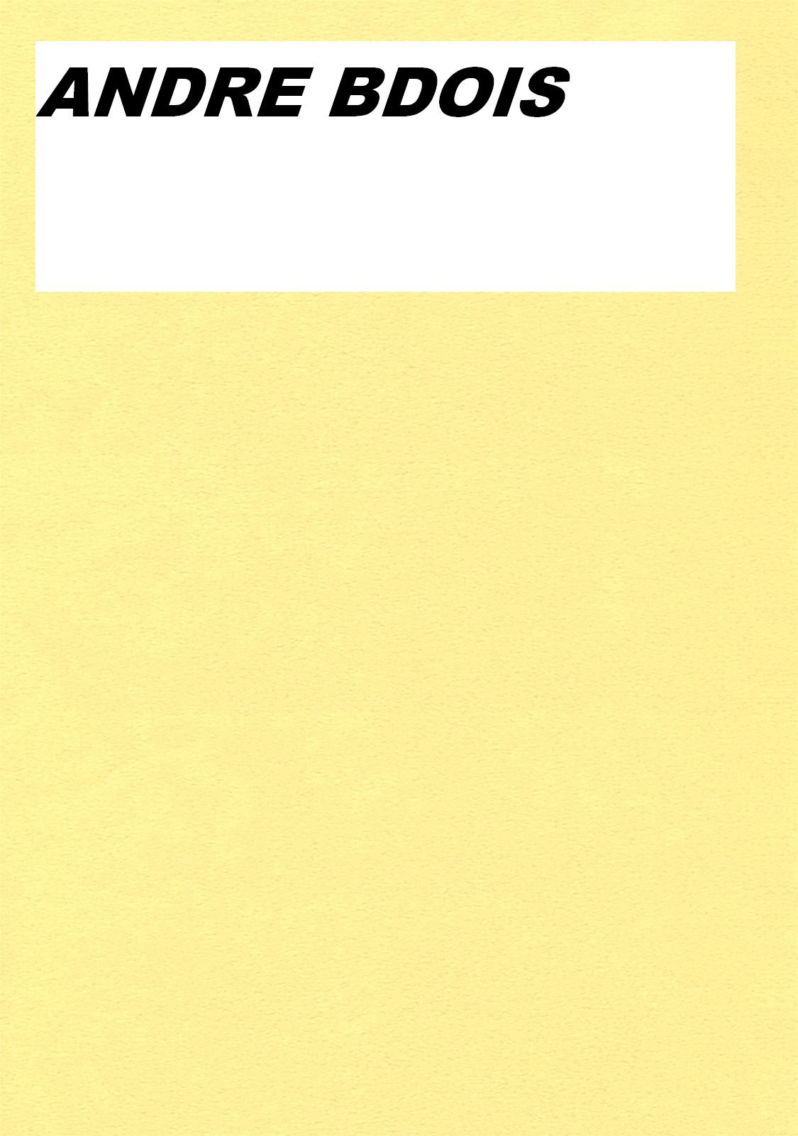 EROTIC ART COLLECTOR 0006 ANDRE BDOIS page 1 full
