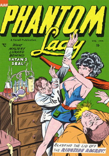 Phantom Lady 01 (XXX Edit) cover