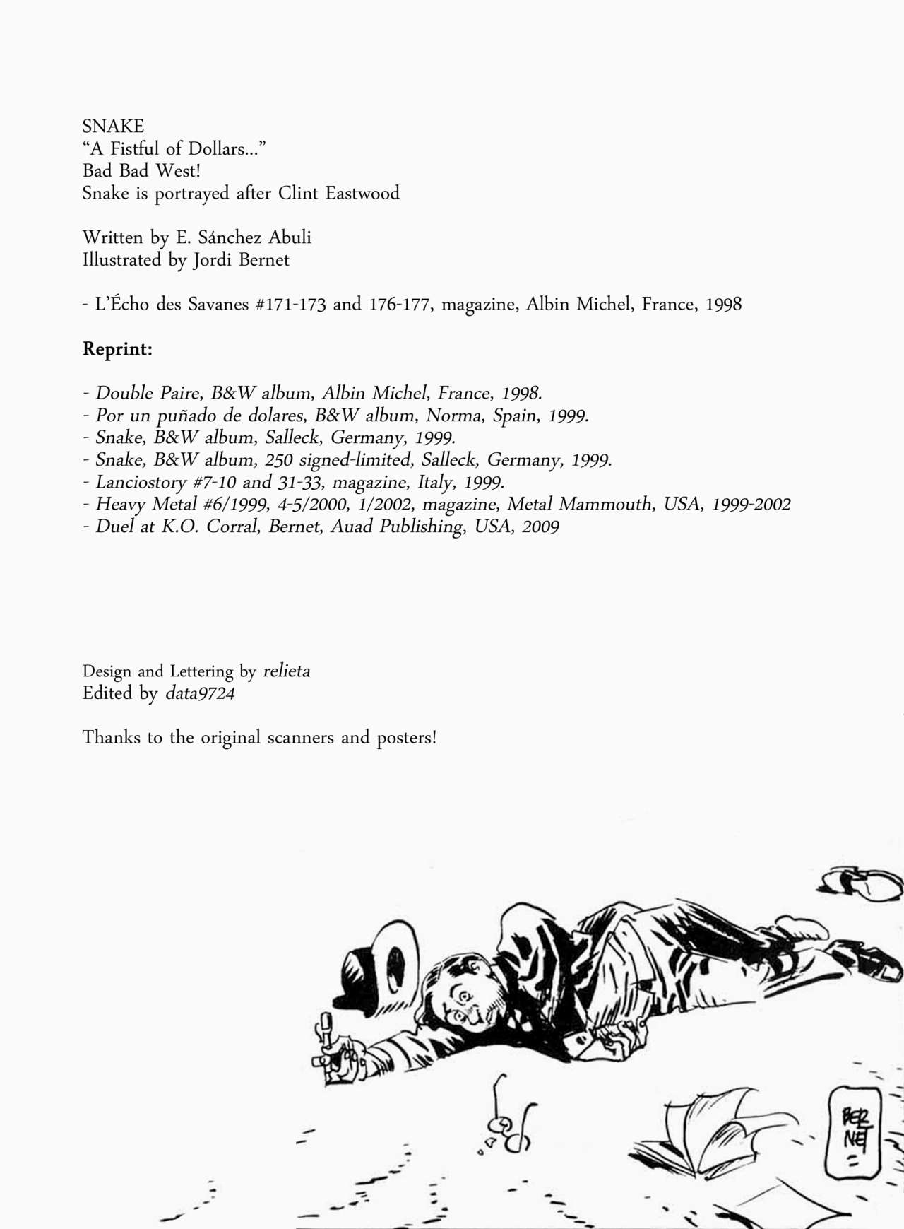 Snake - A fistful of Dollars page 4 full