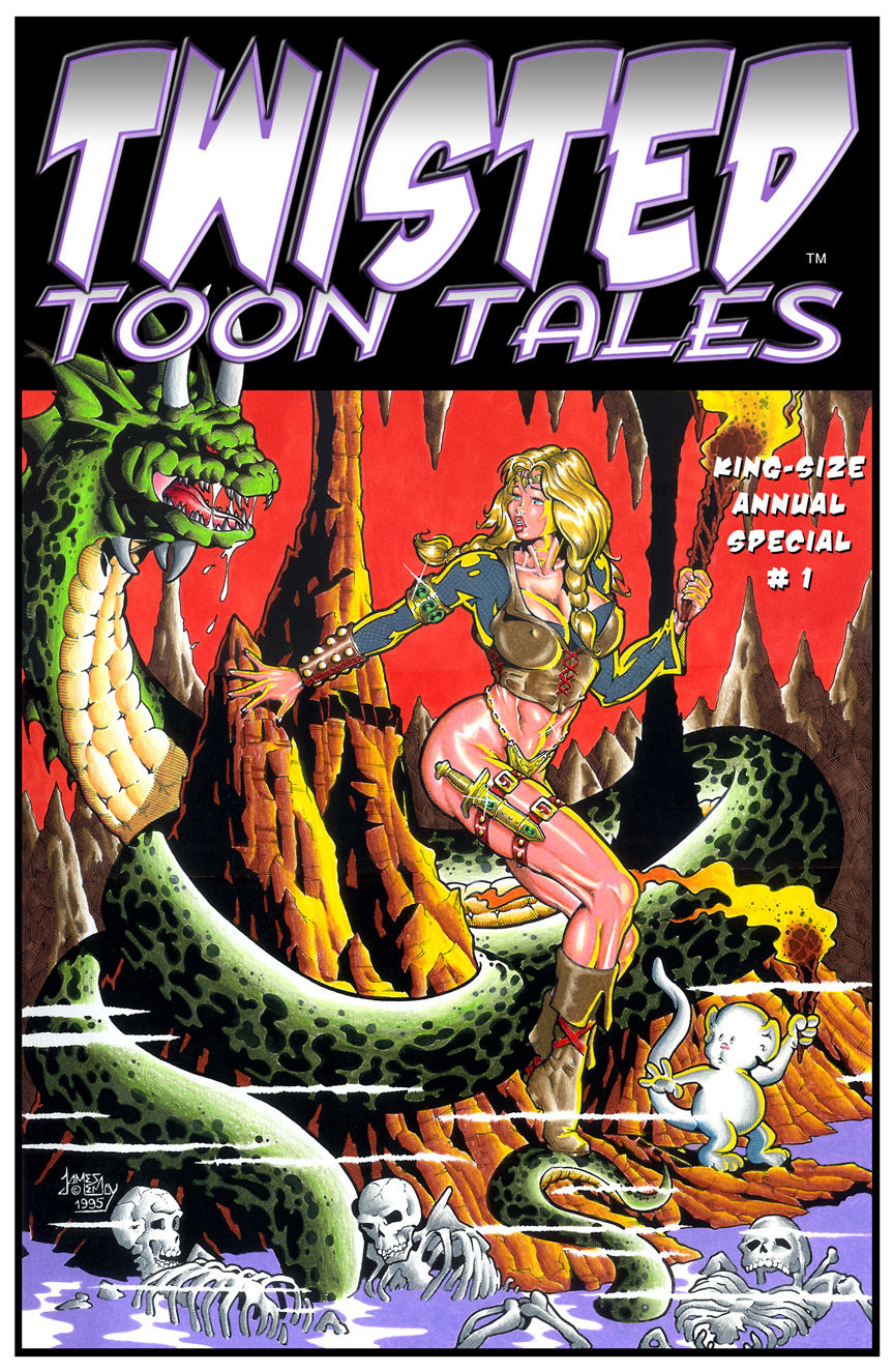Twisted Toon Tales, King Size Annual Special #1 page 1 full