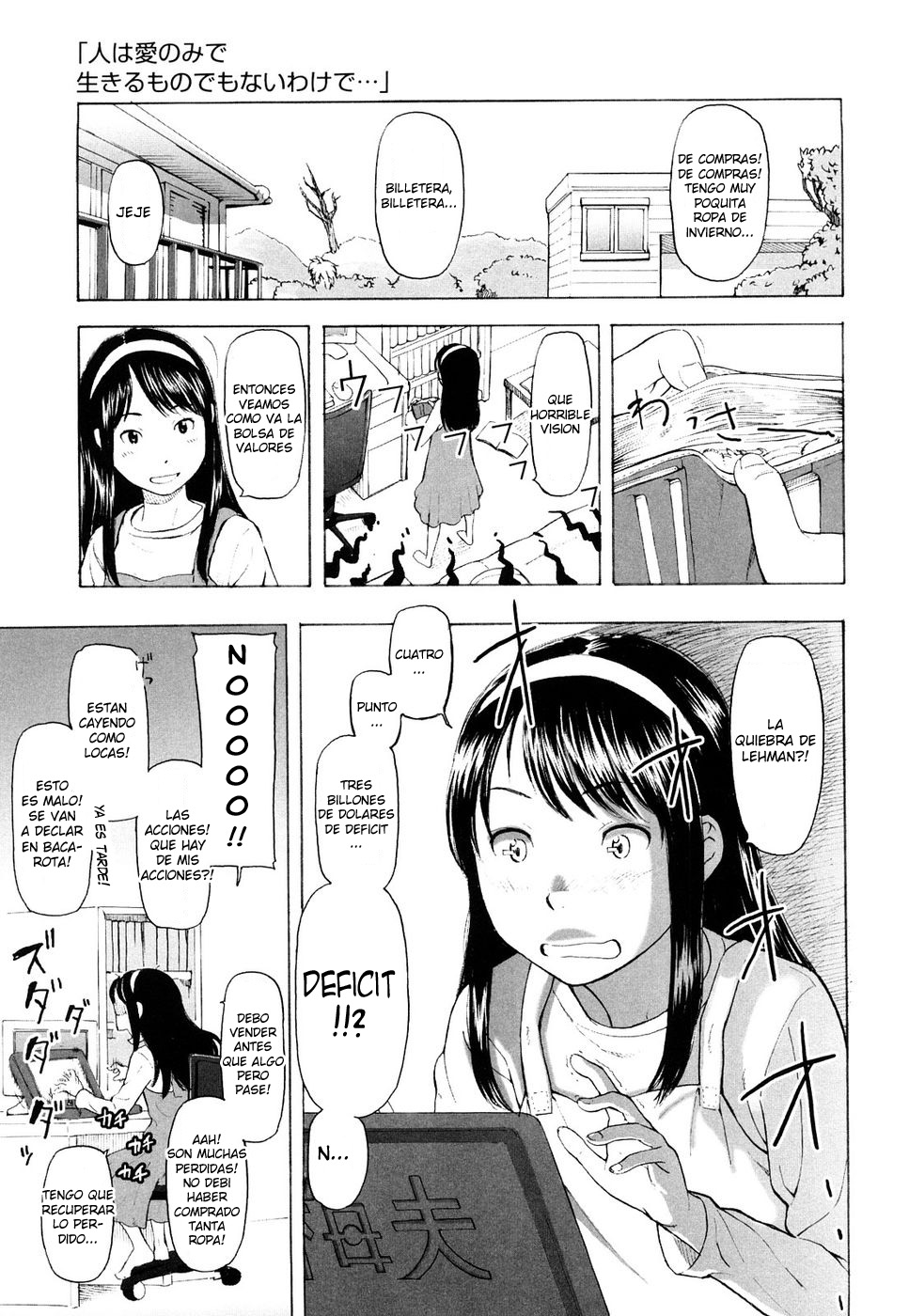 No se puede vivir solo de Amor page 1 full