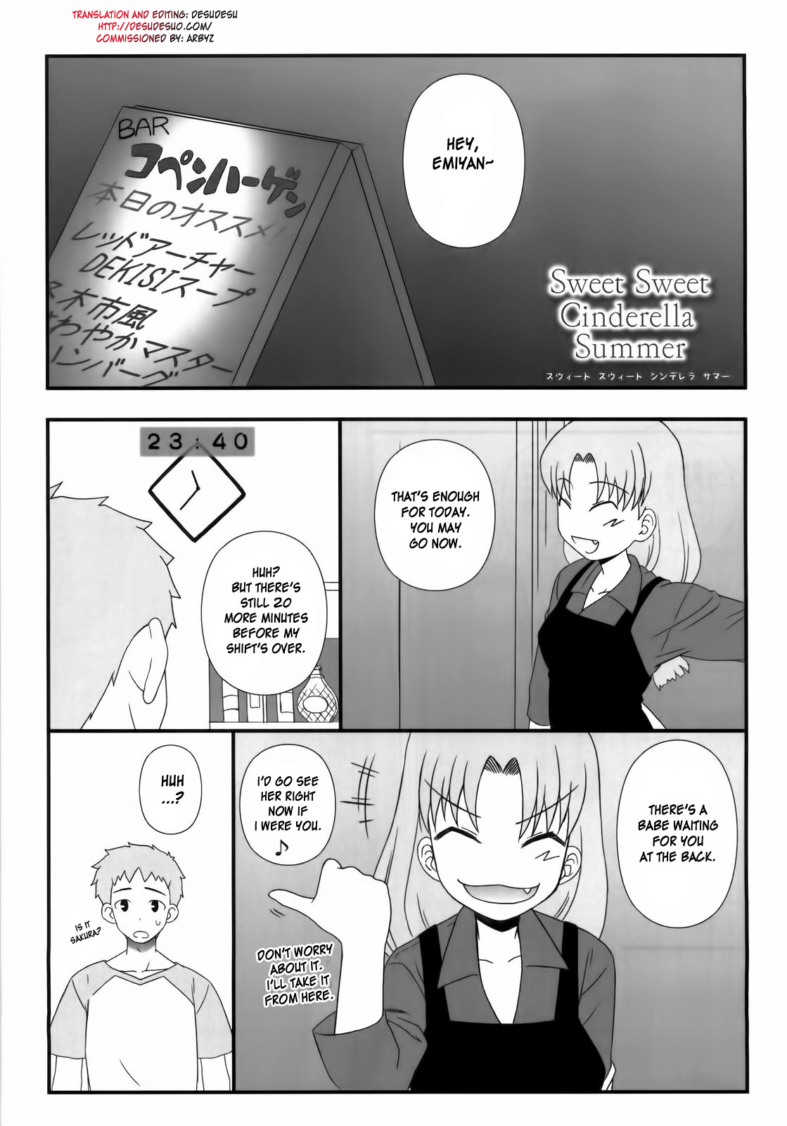 Sweet Sweet Cinderella Summer page 2 full