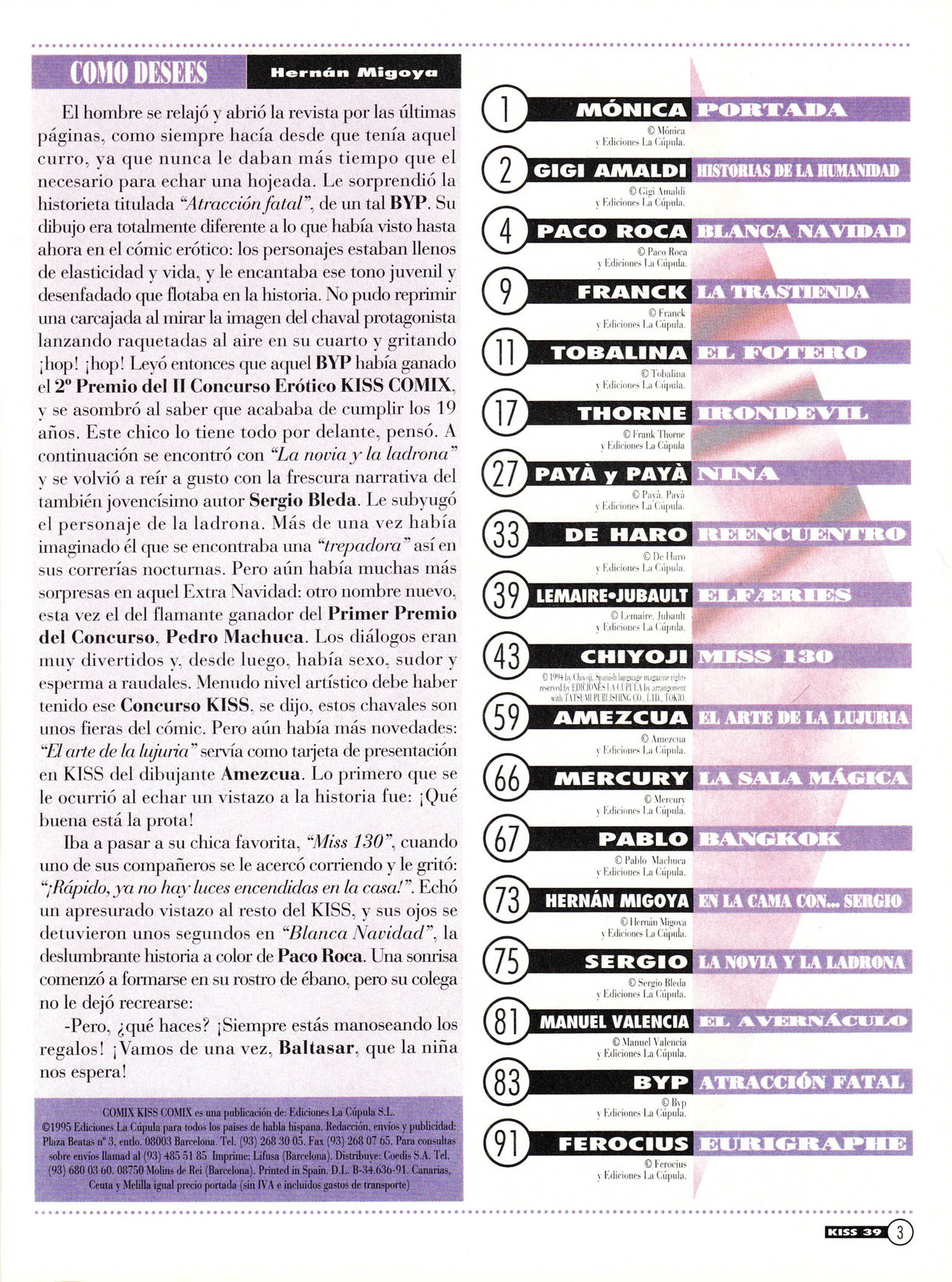 Kiss Comix #039 page 3 full