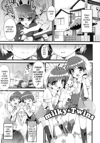 [NemuNemu] Milky Twins (Otokonoko-Tic) [Spanish] [Fanboo] cover