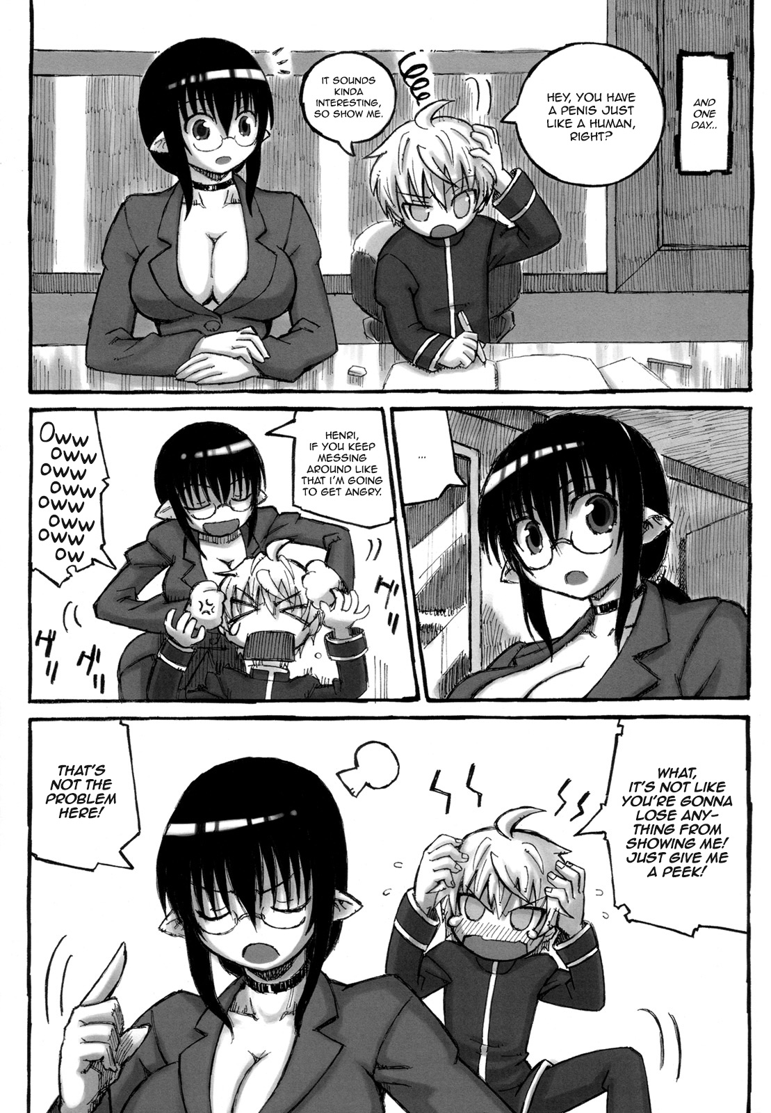 Yan-sensei no Tokubetsu Jugyou  =SW & Ero Manga Girls= page 10 full