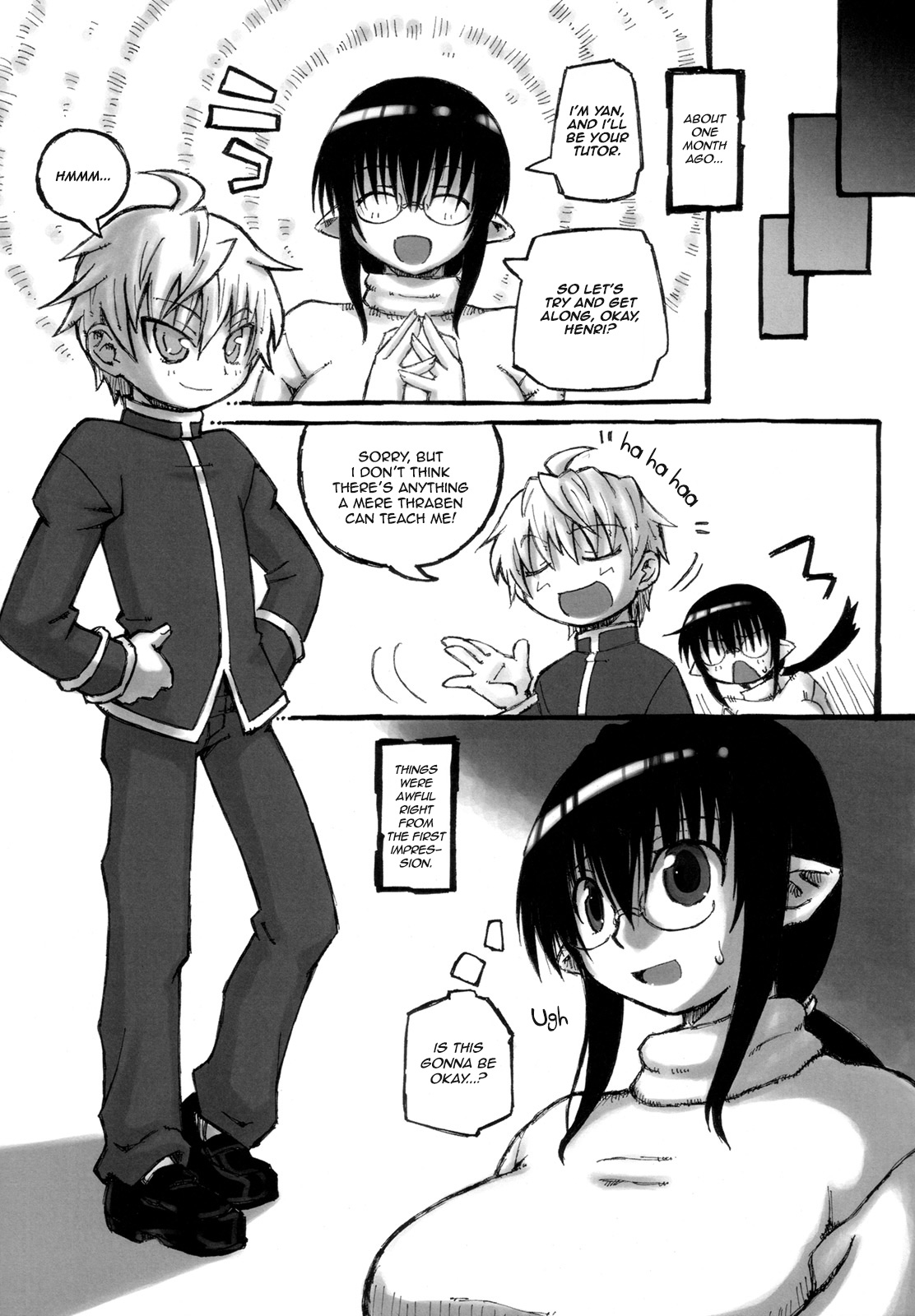Yan-sensei no Tokubetsu Jugyou  =SW & Ero Manga Girls= page 8 full