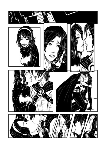 [Kiarou] Cassandra Cain/Bruce Wayne (Batman) cover