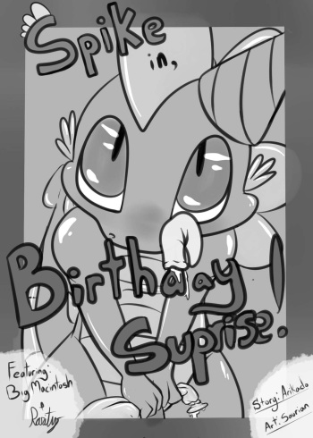 [Saurian] Spike in Birthday Surprise! (My Little Pony: Friendship Is Magic) cover