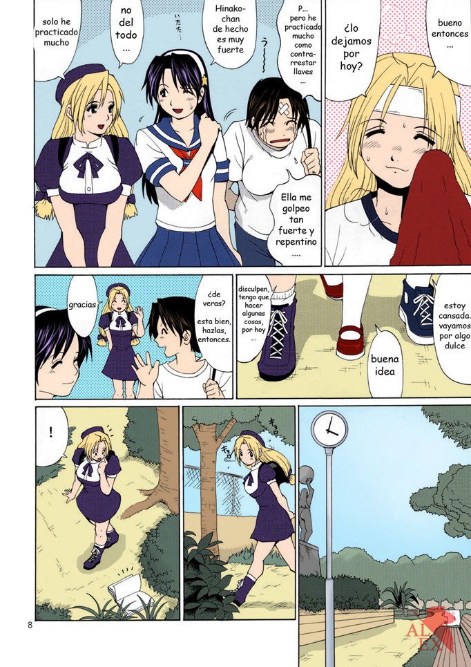 The Yuri & Friends Hinako-Max page 8 full
