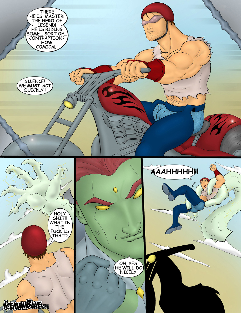 Lost Fantasy Hero #1 page 3 full