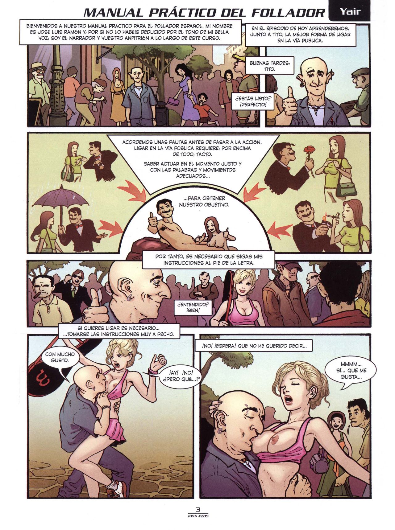 Kiss Comix #205 page 3 full