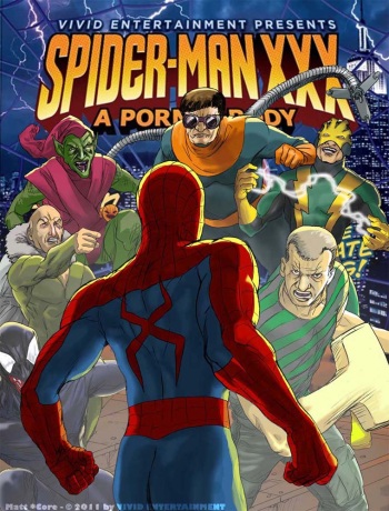 Spider-man porn parody (full color) (spanish) cover