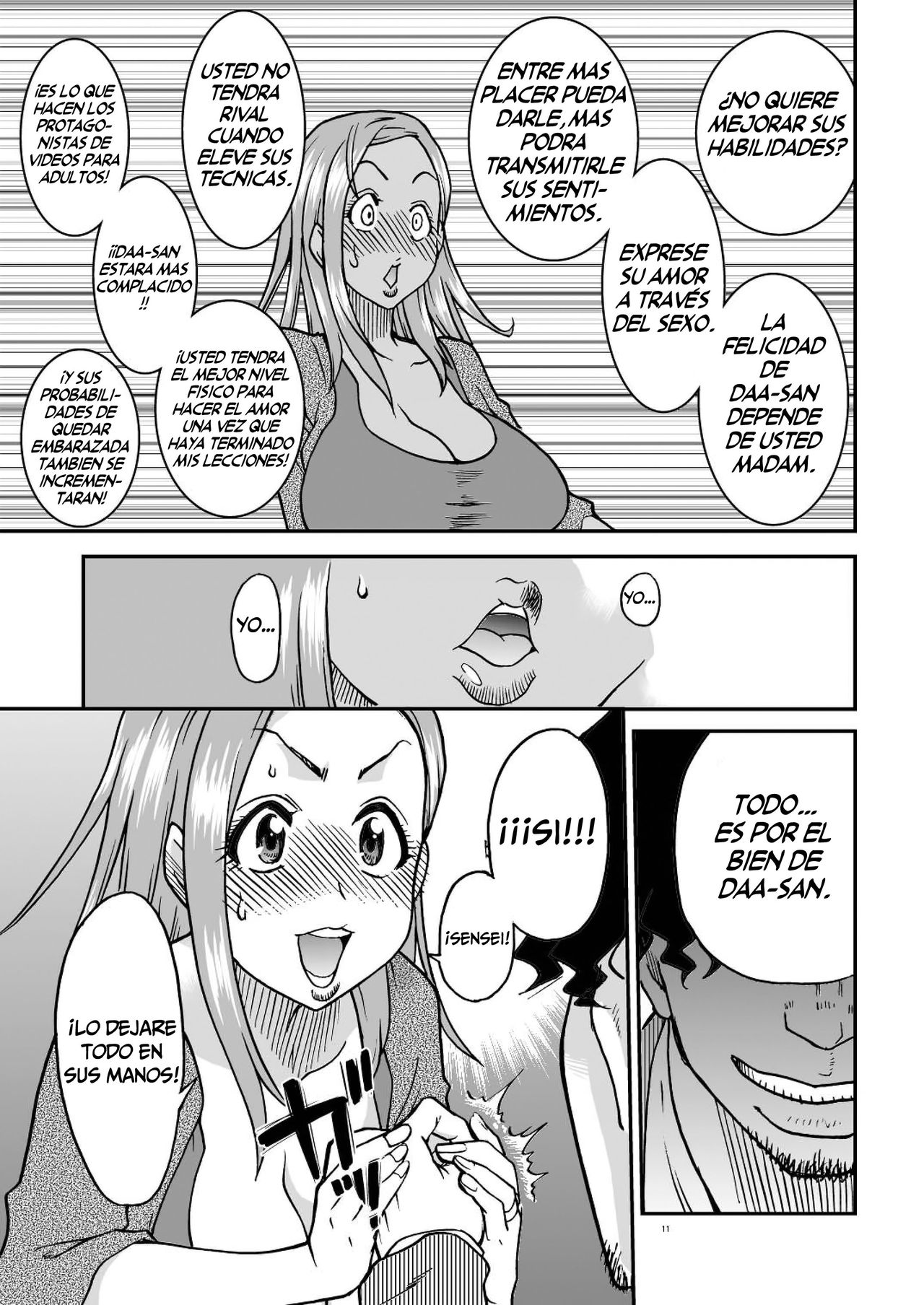 Para Daa-san. Kyouko Okita, Edad 32, Busto 107 cm. Aka. Cogiendose a una Mujer Casada para Entrenar su Vagina   Espa&ntilde;ol/Spanish =P666HF= page 11 full
