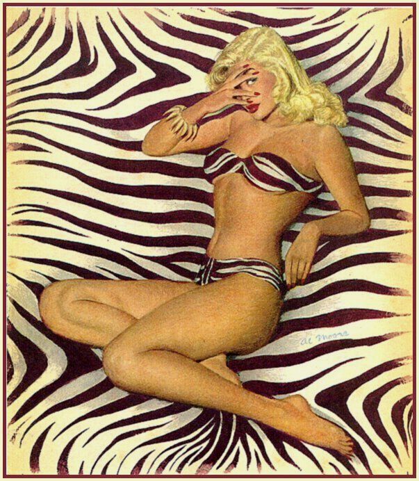 Al Moore pin-up's page 1 full