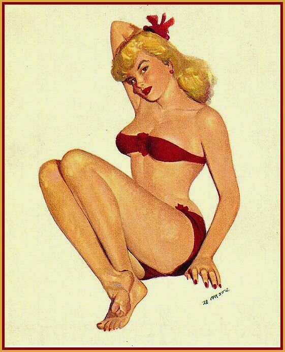 Al Moore pin-up's page 2 full