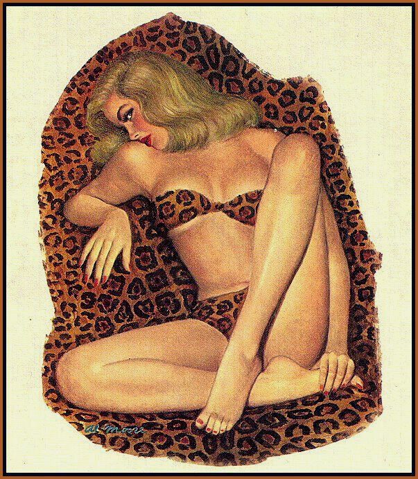 Al Moore pin-up's page 6 full
