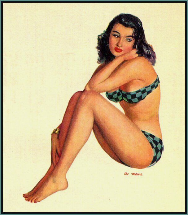 Al Moore pin-up's page 7 full