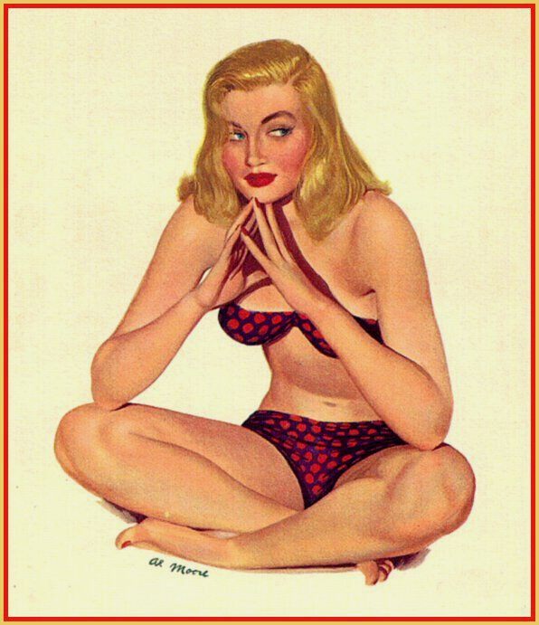 Al Moore pin-up's page 8 full
