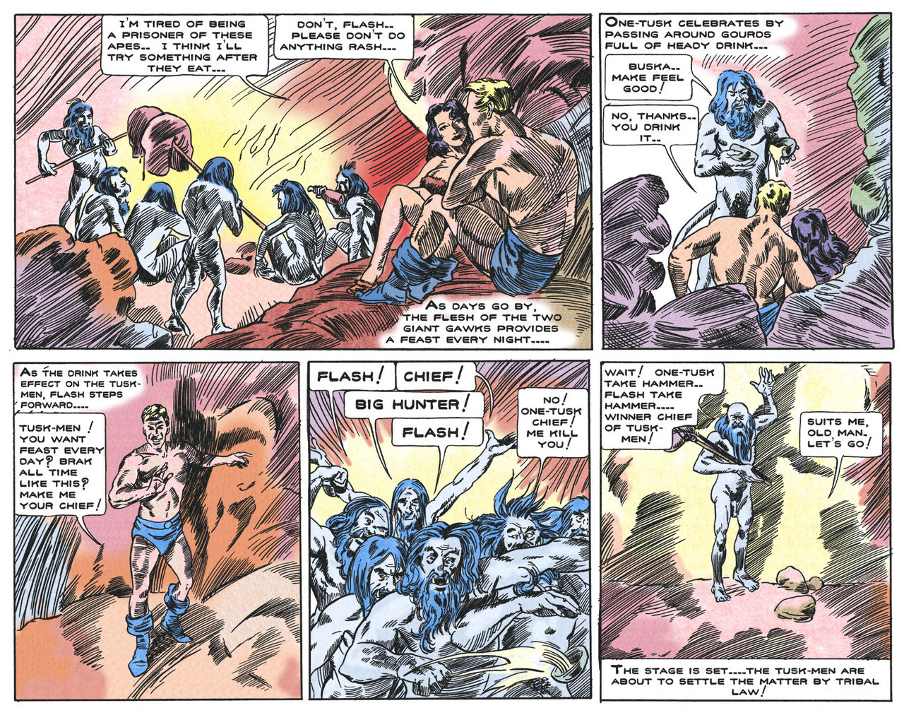 FG #9 Among the Tusk-Men page 10 full