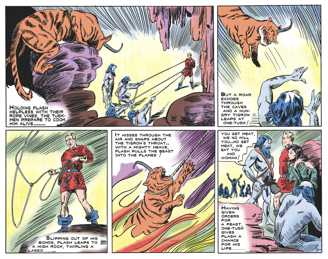 FG #9 Among the Tusk-Men page 6 full