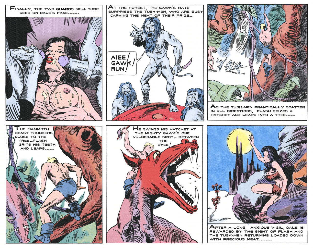 FG #9 Among the Tusk-Men page 9 full