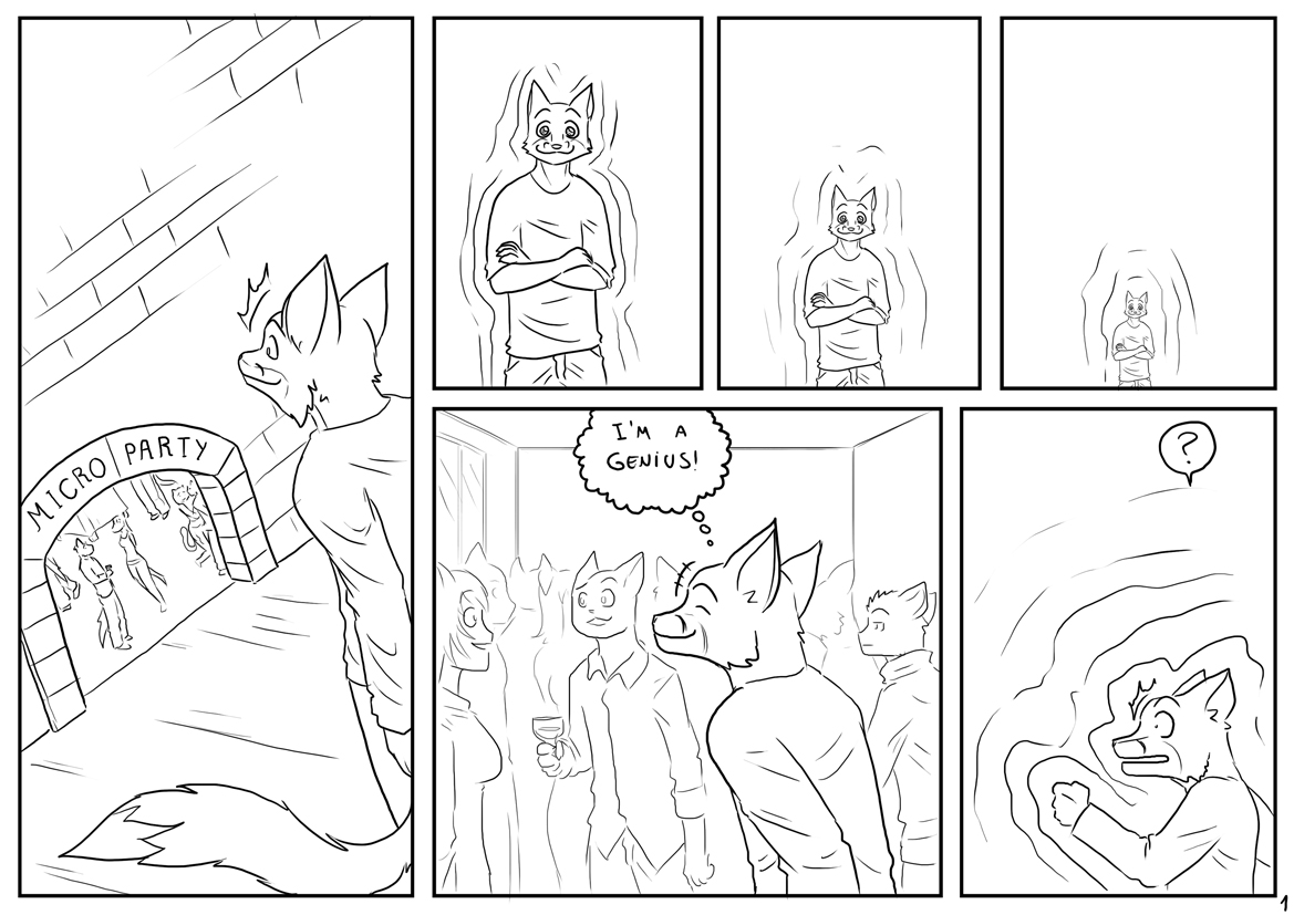 A Micro Party Mishap page 1 full