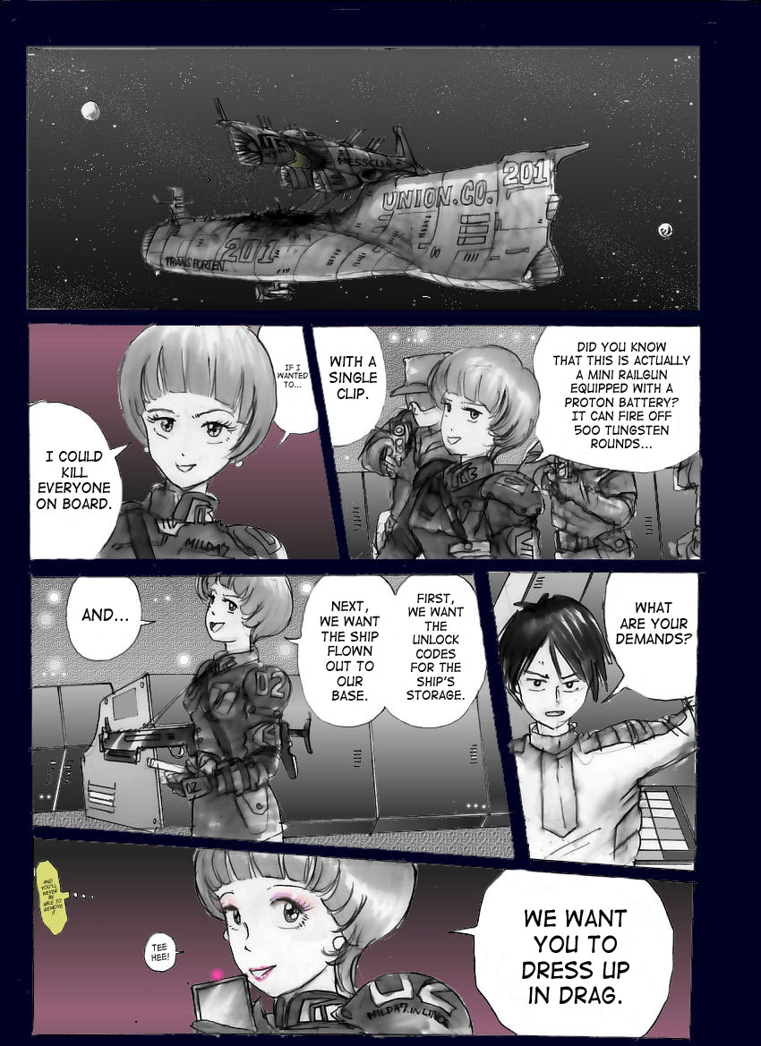 Milda7 – Female Clothing Vaporization of Shame page 12 full