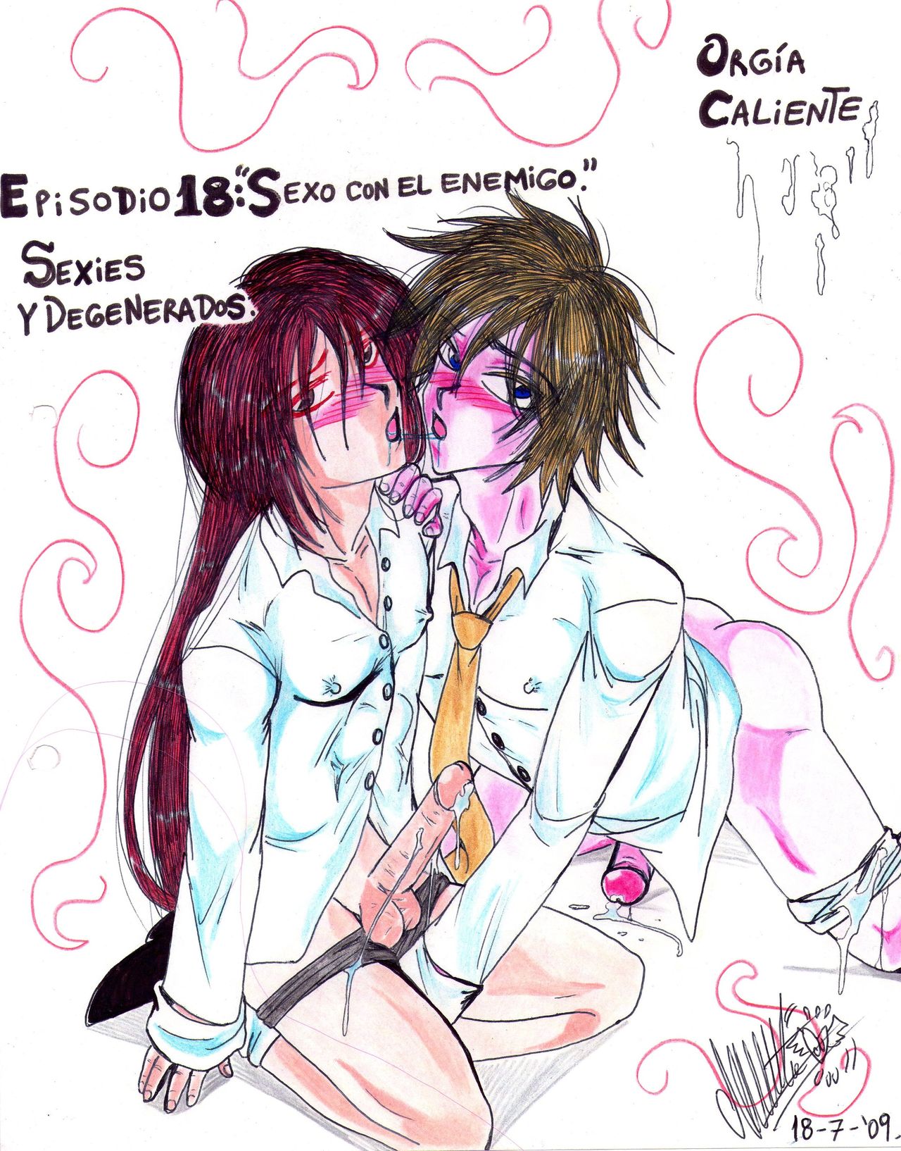 "Leanhaum-shee,llamemos a la oscuridad":Cápitulo 18. page 1 full