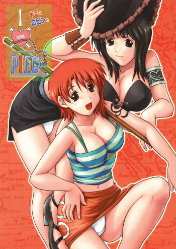 (CR35) [Studio Wallaby (Kika = Zaru)] Nami to Robin no I Love Piece (One Piece) [Spanish] [El nido del Cóndor] cover